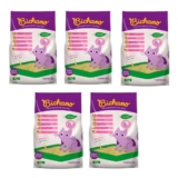 Kit 05 Unidades Areia Biodegradável Bichano Para Gatos Grãos Finos 20kg Milho e Mandioca Manada