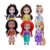 Mini Boneca Princesa Disney 15cm: Ariel, Bela, Cinderela, Branca de Neve, Rapunzel ou Moana