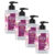 Kit 4 Sabonete Líquido para Mãos Lux Essências do Brasil Dama-da-Noite 300ml