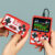 Mini Video Game Portátil Sup C/ 400 jogos + 1 Controle para 2 jogadores Console