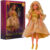 Boneca Princesa Fashion Vestido Dourado Style Acessórios Castela