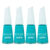 Kit 4 Esmalte Risqué Cremoso Nova Cor Oi Sumida 8ml