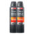 Kit 2 Desodorante Dove Men + Care Antibac Aerosol Antitranspirante 48h com 150ml