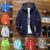 Jaqueta Corta-Vento Impermeável com Capuz Masculina / Casaco de Secagem Rápida Casual Esportivo