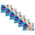 Kit 6 Fralda Babysec Ultrasec Tamanho G Pacote Jumbo 22 Unidades Descartáveis