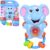 Brinquedo Chocalho Elefante com Luz Som – Castela