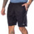Bermuda Masculina Mizuno Root Mesh 2 Respirável Preto/Cinza
