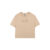 Camiseta Infantil Menino Curta Bordado Colorittá Bege