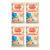 Kit 4 Snack Mucilon Pipoquinha Milho 35g