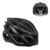 Capacete Absolute Wild Flash MTB Speed Urbano Preto com LED Refletivo Recarregável Ajustável