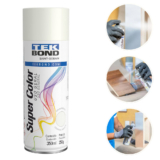 Tinta Spray Aerossol Branco Fosco Uso Geral 350ml 250g Tekbond
