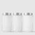Kit com 3 Potes Quadrados Collection 2,2L Inox Escovado Invicta