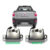 Fechadura tampa traseira  Fiat Strada 2005 a 2024