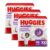 Kit 3 Fralda Roupinha Huggies Natural Care Tamanho XG Pacote Hiper 56 Unidades Descartáveis