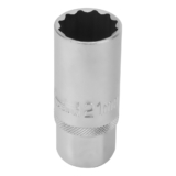 SOQUETE PARA VELAS ENCAIXE 1/2POL., ESTRIADO, 1PC // STELS