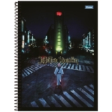 Caderno Universitário 20×27,5cm (Grande) 1 Matéria 80 Folhas Jujutsu Kaisen Sukuna Foroni