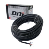 Cabo PP 6 vias 1mm Cobre Rolo Com 25 Metros DNI Hyb PP 610 Cabo Resistênte