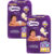 Kit 2 Fraldas Descartáveis Cremer Magic Care Hiper M 68 Tiras