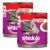 Kit 2 Ração para Gatos Whiskas Adulto 1+ Anos Patê Sabor Carne Lata 290g