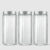Kit com 3 Potes  Redondos Collection 2,2L Inox Escovado Invicta