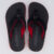 Chinelo Kenner Kivah Line Preto e Vermelho