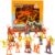 Miniaturas de Índios e Cavalos Forte Apache 26 Figuras 0962 – Gulliver