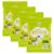 Kit 4 Biscoito Nhami Mami Mini Veggie Snack Lentilha, Arroz e Brócolis 18g