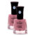 Kit 2 Esmalte Risqué Diamond Gel Sal Rosa Cremoso 9,5ml