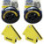 Kit Consumiveis Para Solda Arame Tubular Rolo 1kg 0.8mm com Esquadro Magnetico 10kg Erbmaquinas