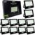 Kit 10 Refletor Led 100W Iluminação Externa Comercio Casa Luz Branca 2960 Lumens 127v 220v Easy
