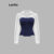 Lovito Blusa Casual Blusa Com Costura Em Tecido Liso Para Mulheres L110AD225