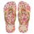 Havaianas Kids Flores Bege/Dourado