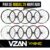 Par de Roda Montada Aro Aero 29 / 36 furos Bike Bicicleta Mtb Freio a Disco Parede Dupla Vnine Vzan