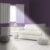 Cortina Blackout PlastLeo 1,40×1,40m Cinza com Ilhós Pvc