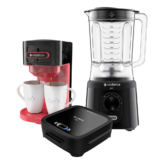 Kit Trio Click Cadence – Sanduicheira – Cafeteira – Liquidificador
