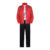 Michael Jackson Jaqueta De Couro Vermelho Palco Cosplay Traje Para Role Play Festa Halloween Desempenho Adulto Super Est