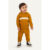 Conjunto Bebê Menino Moletom Com Capuz Colorittá Marrom