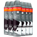 Kit Desodorante Aerosol Dove Men Invisible Dry 250ml C/6 Unidades