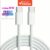 Cabo USB C para USB Tipo C PD 60W Cabo de Dados de Carga Rápida para iPhone 15 16 17 Samsung Cabo de Dados 1M 2M