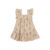 Vestido Bebê Menina Cavalo-Marinho Colorittá Marrom