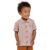 Camisa Infantil Menino Malha Mescla Elian Marrom