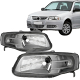 Farol Gol G4 2005 2006 2007 2008 2009 2010 2011 2012 2013 2014 Máscara Cinza