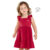 Vestido Midi Infantil Menina Laise Colorittá Vermelho