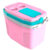 Caixa Cooler Térmico 20 Litros Rosa Termolar com Tampa Removível Porta Copos e coisas Integrado