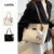 Lovito Bolsa De Ombro Casual Bolsa De Estrutura Lisa Bolsa De Ombro Remendada Para Mulheres LFA43710