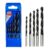 Jogo de broca para madeira 3 pontas 4 a10mm 5 peças – 29.086 Disflex