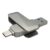Pen Drive 64GB 2em1 USB-A e USB-C Type-c Tipo C 3.0 Metal