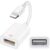 Cabo Otg Usb Compatível com iPhone E iPad Pendrive