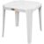 Mesa plástica quadrada 70 x 70 cm – Coruripe Solplast