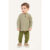 Conjunto Bebê Menino Camiseta Com Botões Colorittá Verde